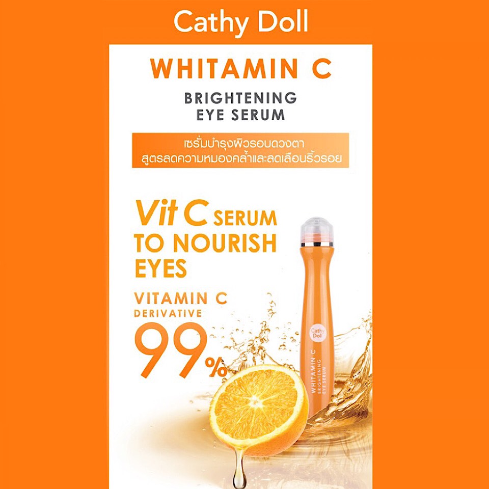 Cathy Doll Whitamin C Brightening Eye Serum 15ml
